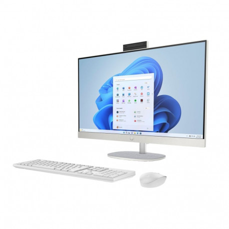 All-in-One PC - HP 27-cr0232nw AMD Ryzen 5 7520U 16GB 512GB SSD 27" FHD White