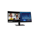 Monitor - Lenovo ThinkVision P34w-20 34.1" 3440x1440 Curved LED Black