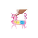Barbie Sparkle Lights Toy Unicorn with 20 Interactive Combos of Lights, Sounds &amp; Music
