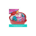 Polly Pocket Doll &amp; Playset, Mattel 80th Anniversary Ring Box, Jewelry Box with Pet and Wear