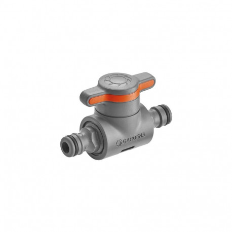Gardena Coupling with Flow-Control Valve
