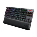 ASUS ROG Strix Scope RX TKL Wireless Deluxe keyboard Gaming USB + RF Wireless + Bluetooth AZERTY Fre