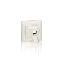 Equip 2-Port German Faceplate