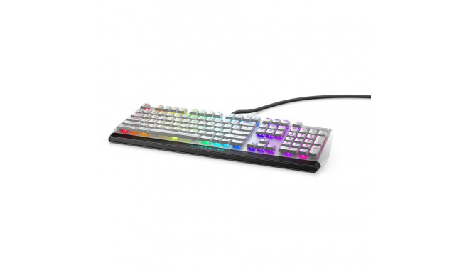 "DELL Alienware 510K Low-profile RGB Mechanical Gaming Keyboard AW510K Lunar Light"