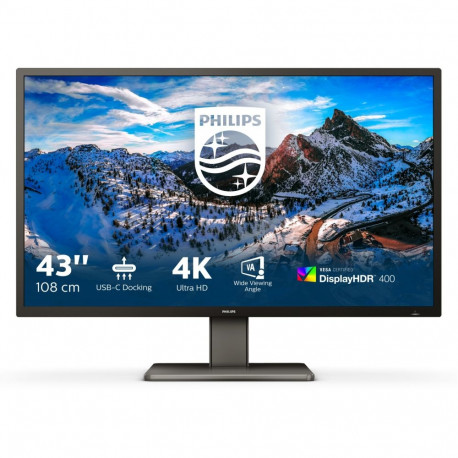 "Philips 108.0cm(42.5"") 439P1 16:09 3xHDMI+DP+USB-C VA"