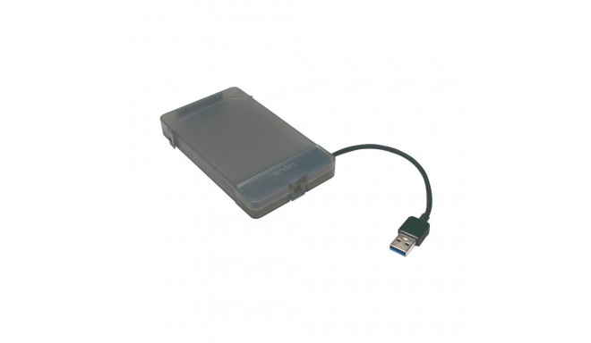 "LogiLink AU0037 Speicherlaufwerksgehäuse 2.5 Zoll HDD / SSD-Gehäuse Grau"