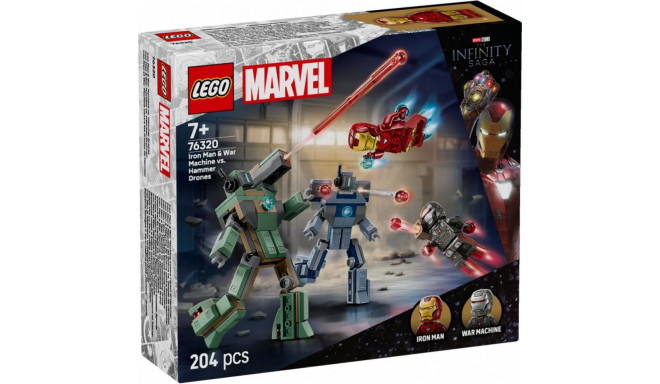 Iron Man ja War Machine vs. Hammeri droonid