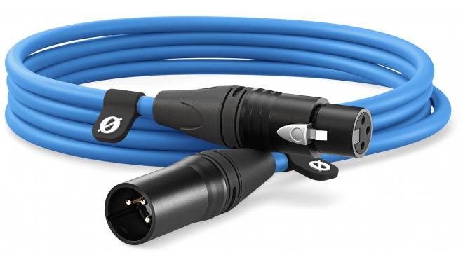 Rode cable XLR 3m, blue