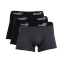 Bokserki męskie Puma 3-pack szare, czarne, 100003547 3730/002 020 XL