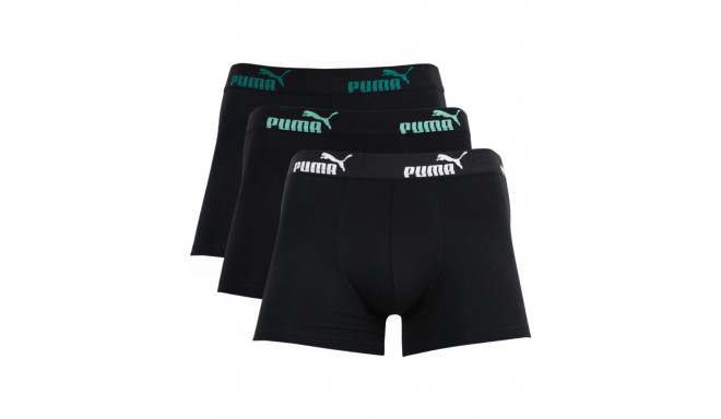 Bokserki męskie Puma 3-pack czarne 100003547 3732/004 020 L