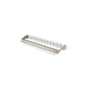 PATCH PANEL BLANK 48 PORT 1U 19" FTP FOR KEYSTONE MODULES GREY LANBERG