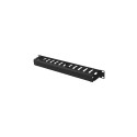 19" CABLE MANAGMEMENT METAL 1U TYPE A BLACK LANBERG