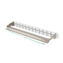 PATCH PANEL BLANK 48 PORT 1U 19" FTP FOR KEYSTONE MODULES GREY LANBERG