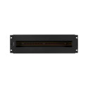 19" 3U VOLTAGE DISTRIBUTION PANEL WITH DIN RAIL TS-35 BLACK LANBERG
