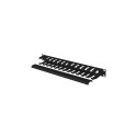 19" CABLE MANAGMEMENT METAL 1U TYPE A BLACK LANBERG