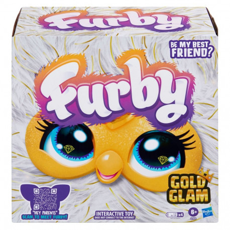 FURBY interactive toy Gold Glam