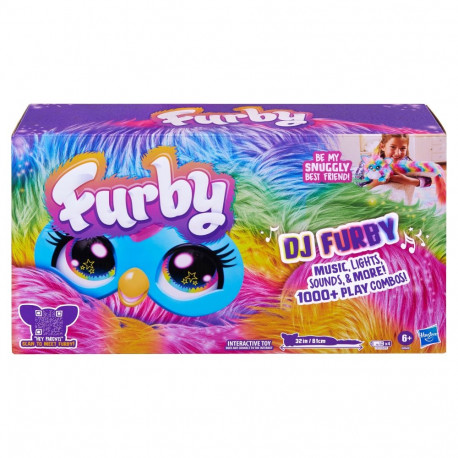 FURBY interactive toy Dj Furby Rainbow
