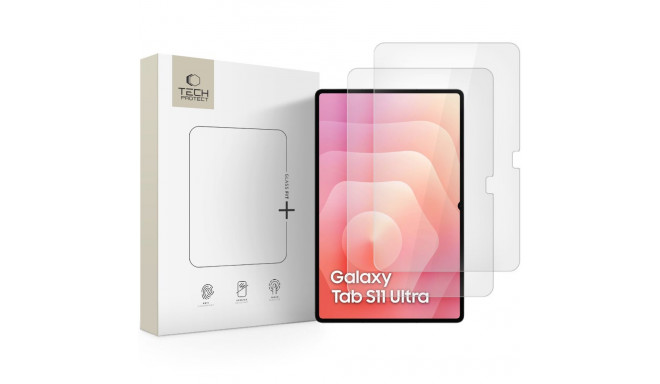 SZKŁO HARTOWANE TECH-PROTECT GLASS FIT+ 2-PACK GALAXY TAB S8 ULTRA / S9 ULTRA / S10 ULTRA / S11 ULTR