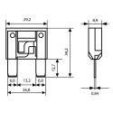 Kaitse maxi 20A 29,5*34,2mm