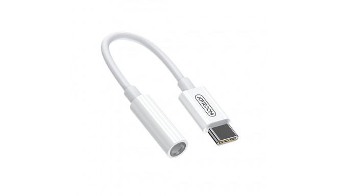 Joyroom SH-C1 headphone mini jack 3.5 mm (female) / USB-C (male) adapter - white