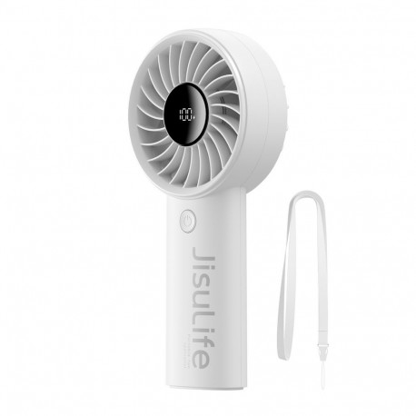 Jisulife Handheld Fan Life4 5000mAh Portable USB Fan - Gray