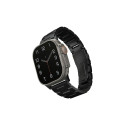 Uniq Osta Stainless Steel Strap for Apple Watch 1/2/3/4/5/6/7/8/SE/SE2/Ultra 42/44/45/49mm - Black