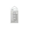 Uniq Pod Mag magnetic cable organizer + base gray/chalk gray