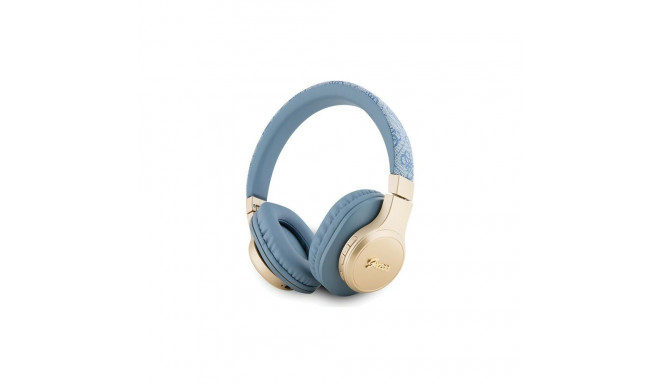 Guess Bluetooth on-ear headphones GUBH604GEMB blue/blue 4G Script
