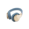 Guess Bluetooth on-ear headphones GUBH604GEMB blue/blue 4G Script