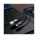 Acefast USB cable - USB Type C 1.2m, 3A black (C1-04 black)