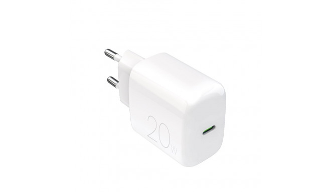 Puro PROLITE 20W USB-C Wall Charger - White