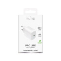 Puro PROLITE 20W USB-C Wall Charger - White Puro PROLITE 20W USB-C Wall Charger - White