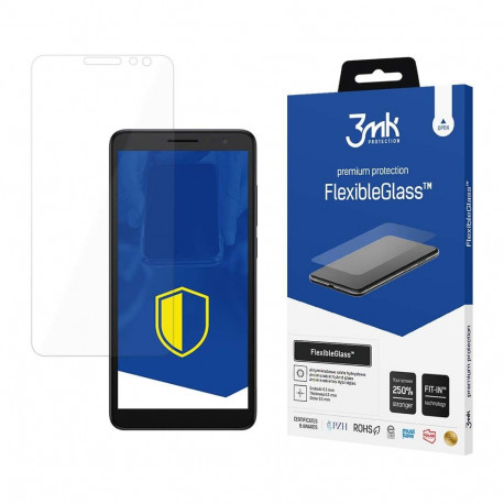 Hybrid glass 3mk FlexibleGlass™ on Alcatel 1B 2022