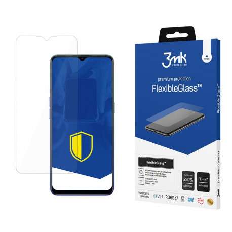 Hybrid glass 3mk FlexibleGlass™ on Oppo Reno 3