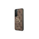 Guess GUHCS22S4GMGBR S901 S22 brązowy/brown hardcase 4G Big Metal Logo