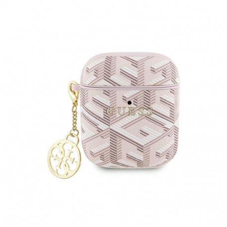 Guess GUA2PGCE4CP case for AirPods 1/2 - pink GCube Charm