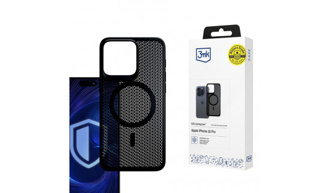 3mk COOLing MagCase for Apple iPhone 16 Pro - Black