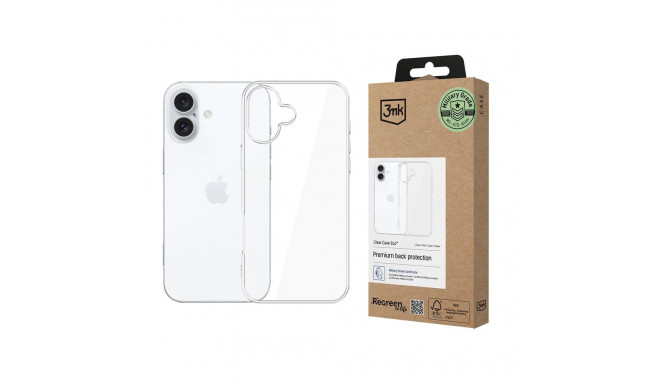 3mk Clear Case Eco for Apple iPhone 16 - transparent