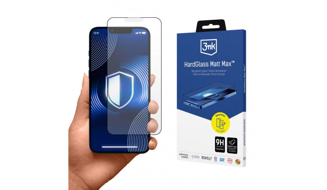 Matte tempered glass 3mk HardGlass Matt Max for Apple iPhone 13 Pro Max/14 Plus