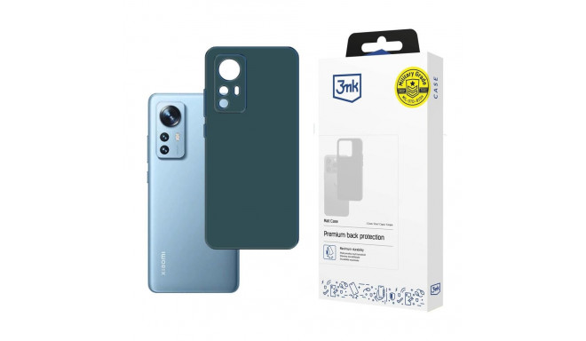 3mk Matt Case for Xiaomi 12/12X - black