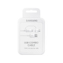 Samsung Combo EP-DG930DWEGWW Cable USB-A / micro USB - USB-C 1.5m - white