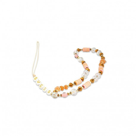 Guess pendant GUSTBOHP Phone Strap brown/brown Beads Bohemia