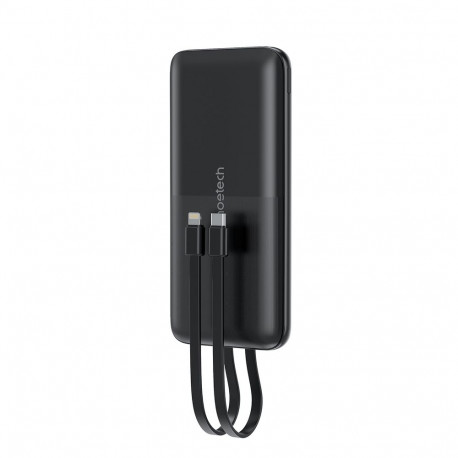 Powerbank Choetech B654 10000mAh 22.5W USB-A / USB-C / micro USB with built-in USB-C / Lightning cab