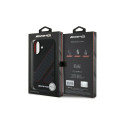 AMG Checkered Flag Pattern MagSafe iPhone 16 Case - Black