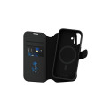 CARE by PanzerGlass Feature Tango 2in1 Wallet MagSafe Case for iPhone 16 - Black