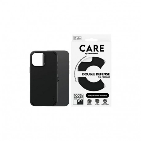 CARE by PanzerGlass Feature Double Defense Case for iPhone 16 Pro - Black