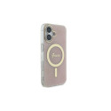 Guess IML 4G MagSafe iPhone 16 Plus Case - Pink