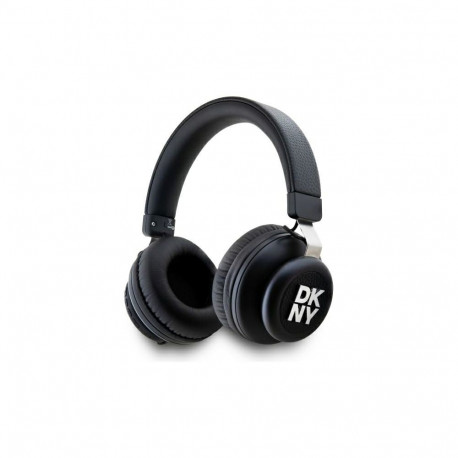 DKNY Metal Logo Bluetooth On-Ear Headphones - Black