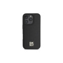 DKNY Repeat Pattern Stack Logo MagSafe iPhone 16 Pro Case - Black