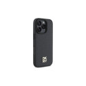 DKNY Repeat Pattern Stack Logo MagSafe iPhone 16 Pro Case - Black